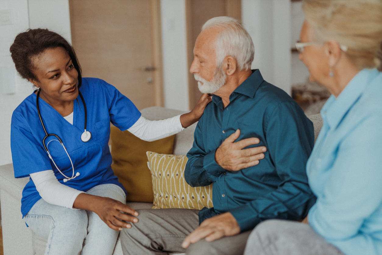 Doctor monitoring chronic disease management